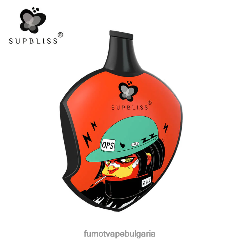 Fumot Vape Bulgaria - Fumot Supbliss sp6000 вейп под за еднократна употреба - 12 мл (1 брой) лед от кисели ябълки JXTHRV461