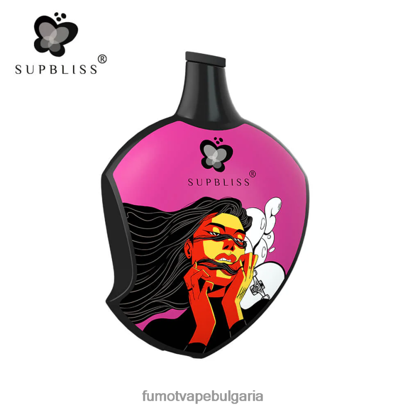 Fumot Vape Bulgaria - Fumot Supbliss sp6000 вейп под за еднократна употреба - 12 мл (1 брой) лед от кисели ябълки JXTHRV461