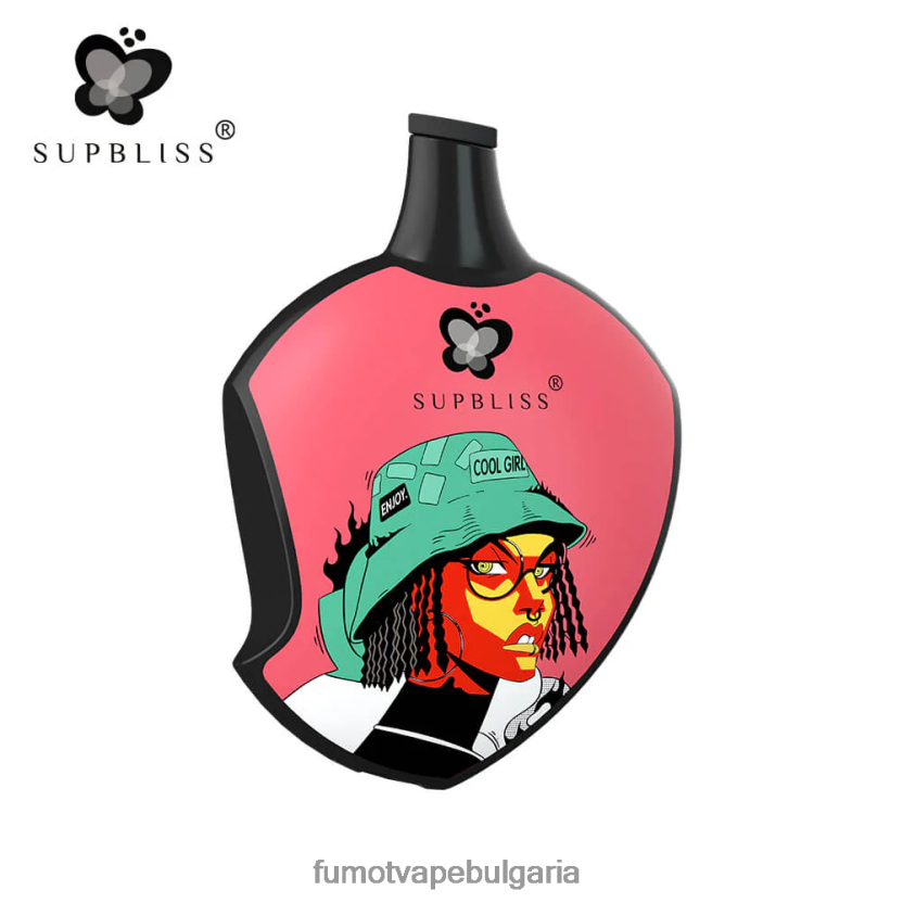 Fumot Vape Bulgaria - Fumot Supbliss sp6000 вейп под за еднократна употреба - 12 мл (1 брой) лед от кисели ябълки JXTHRV461