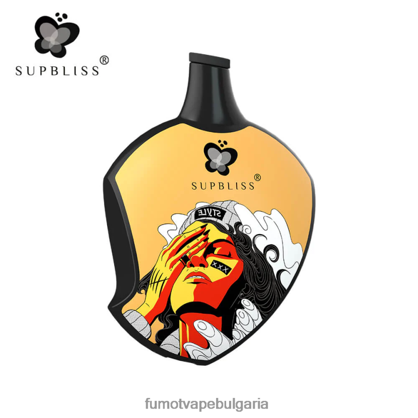 Fumot Vape Bulgaria - Fumot Supbliss sp6000 вейп под за еднократна употреба - 12 мл (1 брой) лед от кисели ябълки JXTHRV461