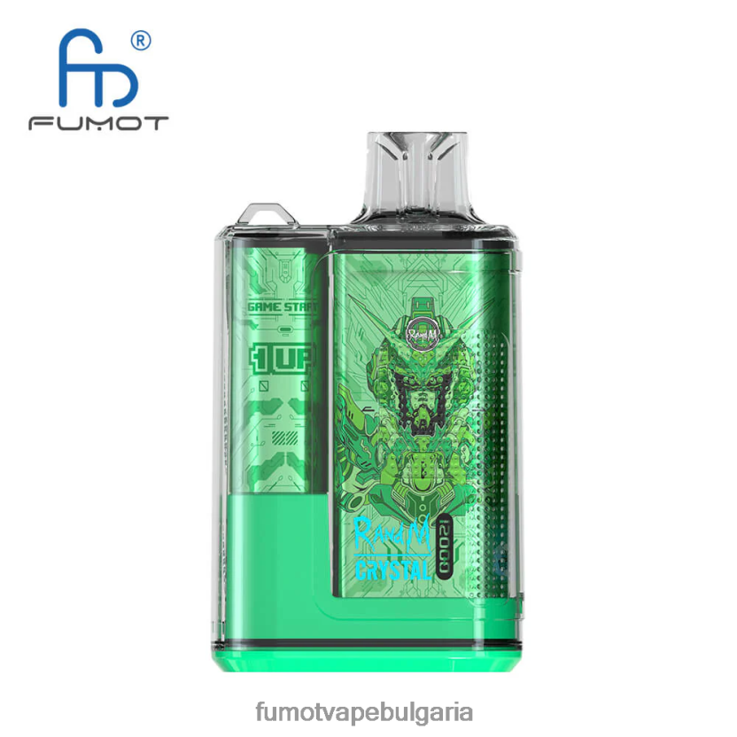 Fumot Cena - Fumot Crystal 20 ml 12000 вейп кутия за еднократна употреба (1 брой) ягодов редбул JXTHRV282