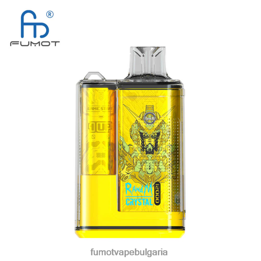 Fumot Vape Bulgaria - Fumot Crystal 1 брой - 12000 еднократна кутия за вейп 20 мл смесени горски плодове JXTHRV271