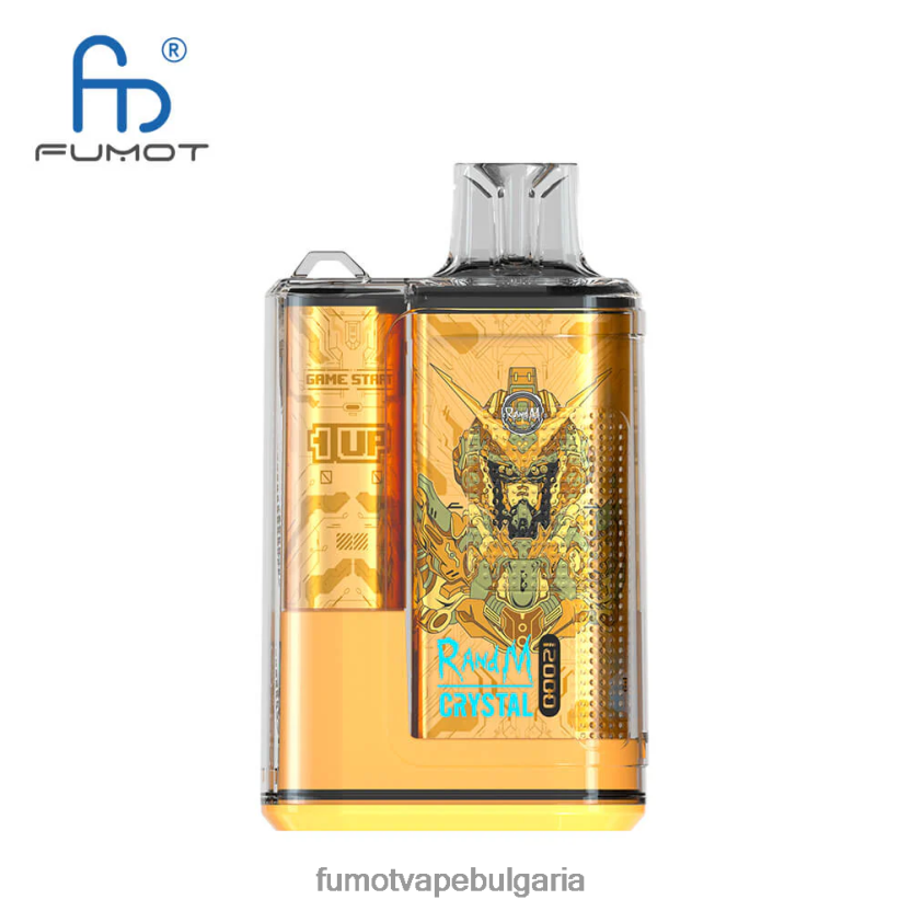 Fumot Vape Bulgaria - Fumot Crystal 1 брой - 12000 еднократна кутия за вейп 20 мл смесени горски плодове JXTHRV271