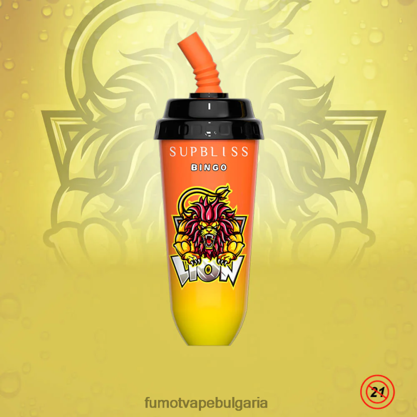 Fumot Factory - Fumot Supbliss Bingo 16 ml 8000 еднократно устройство за вейп под (1 брой) ягодов банан JXTHRV407