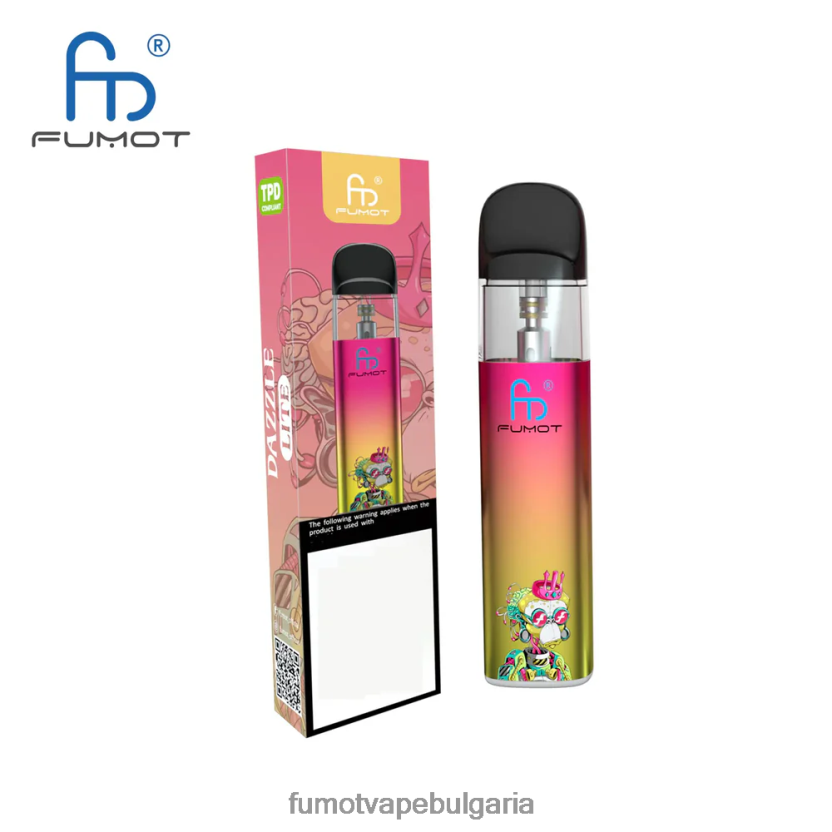 Fumot Vape Bulgaria - Fumot Dazzle Lite tpd-съвместим празен комплект за вейп (1 брой) зелено-лилаво JXTHRV551