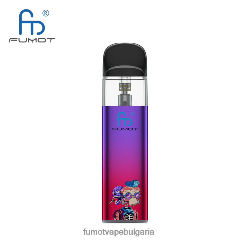 Fumot Vape Bulgaria - Fumot Dazzle Lite tpd-съвместим празен комплект за вейп (1 брой) зелено-лилаво JXTHRV551