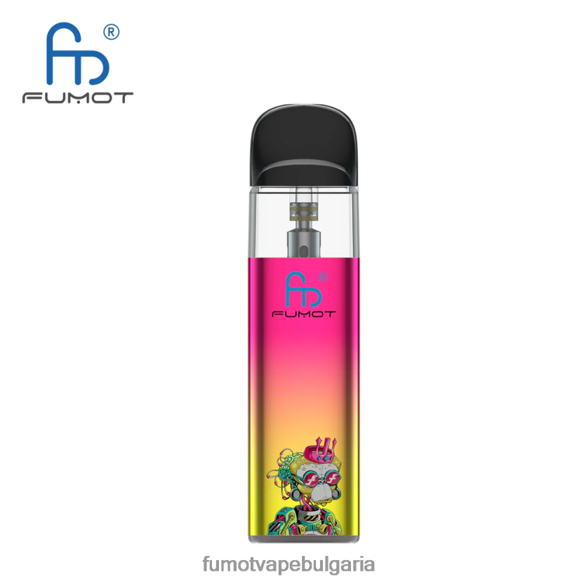 Fumot Vape Bulgaria - Fumot Dazzle Lite tpd-съвместим празен комплект за вейп (1 брой) зелено-лилаво JXTHRV551