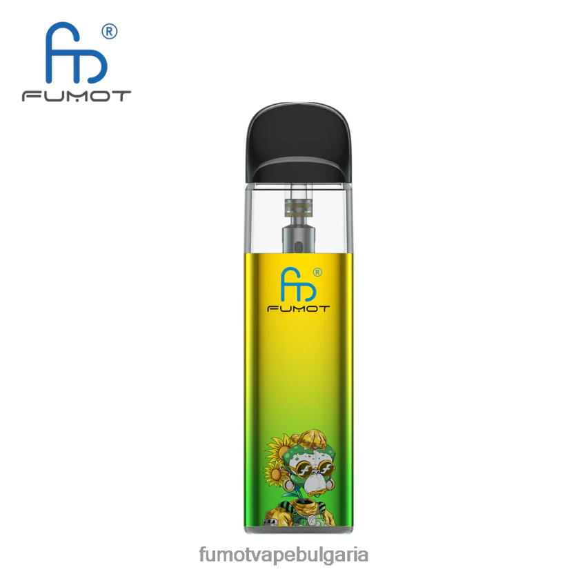 Fumot Vape Bulgaria - Fumot Dazzle Lite tpd-съвместим празен комплект за вейп (1 брой) зелено-лилаво JXTHRV551