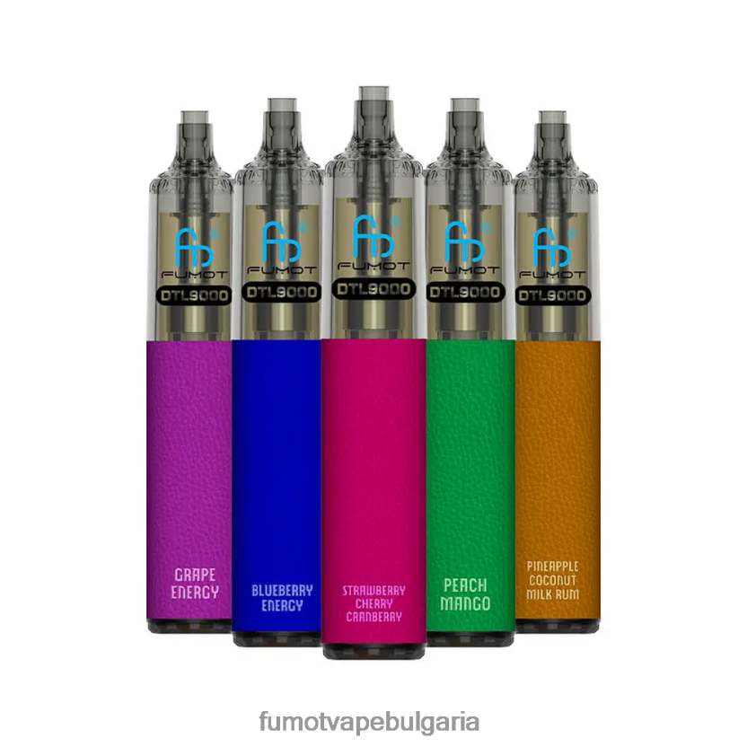 Fumot Vape Bulgaria - Fumot DTL писалка за еднократна употреба 9000- 18ml (1 брой) праскова манго JXTHRV371