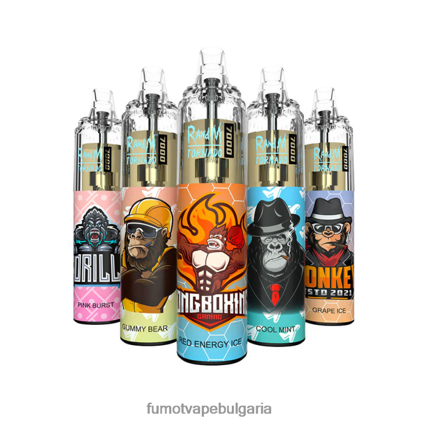 Fumot Factory - Fumot Tornado 14 ml (1 брой) 7000 вейп писалка за еднократна употреба кисела ябълка JXTHRV97