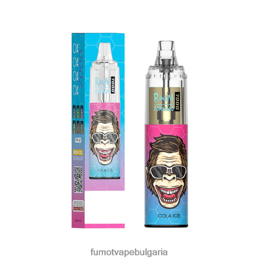 Fumot Factory - Fumot Tornado 14 ml (1 брой) 7000 вейп писалка за еднократна употреба кисела ябълка JXTHRV97