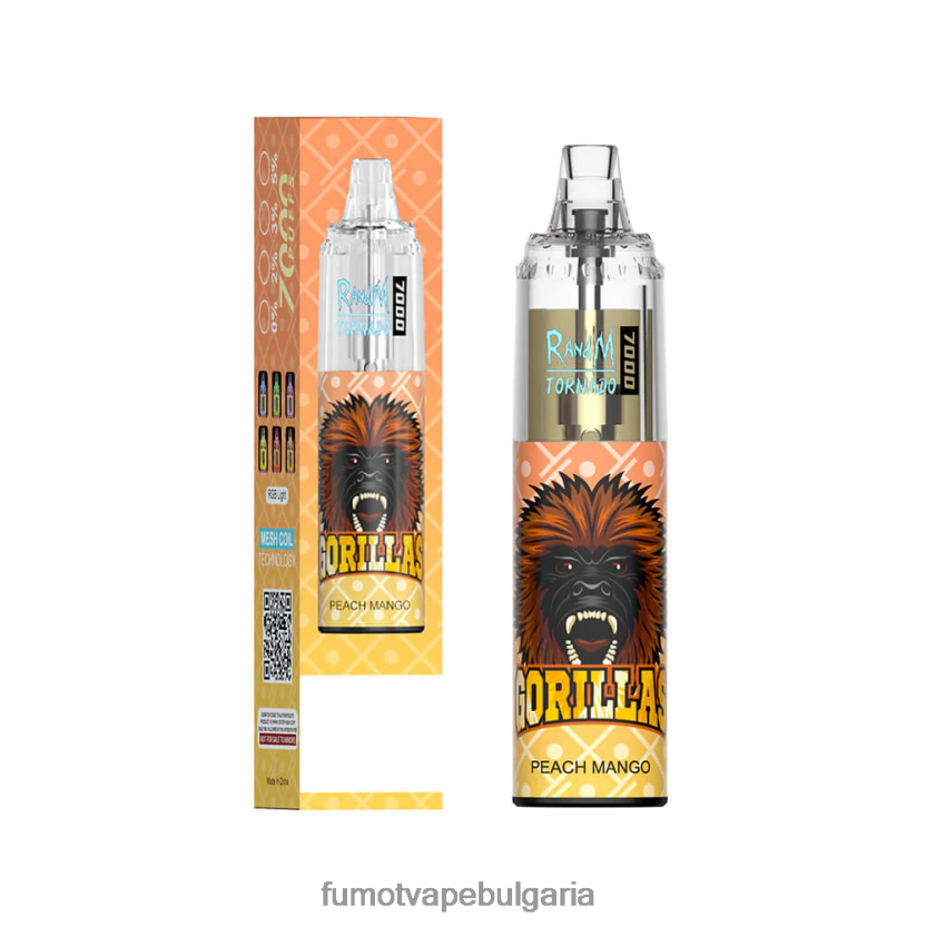 Fumot Factory - Fumot Tornado 14 ml (1 брой) 7000 вейп писалка за еднократна употреба кисела ябълка JXTHRV97