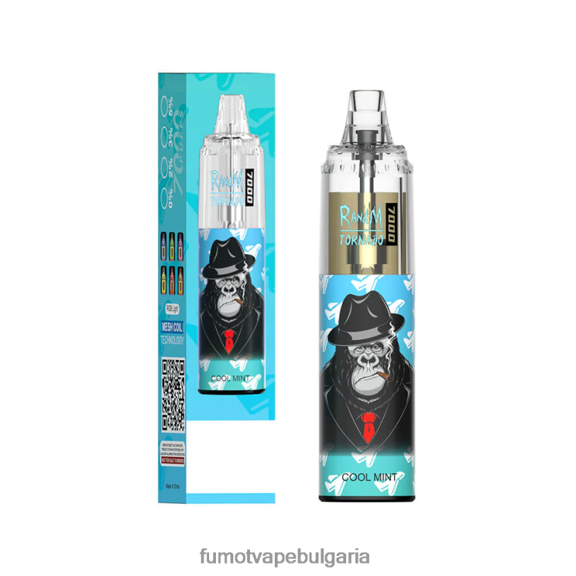 Fumot Factory - Fumot Tornado 14 ml (1 брой) 7000 вейп писалка за еднократна употреба кисела ябълка JXTHRV97