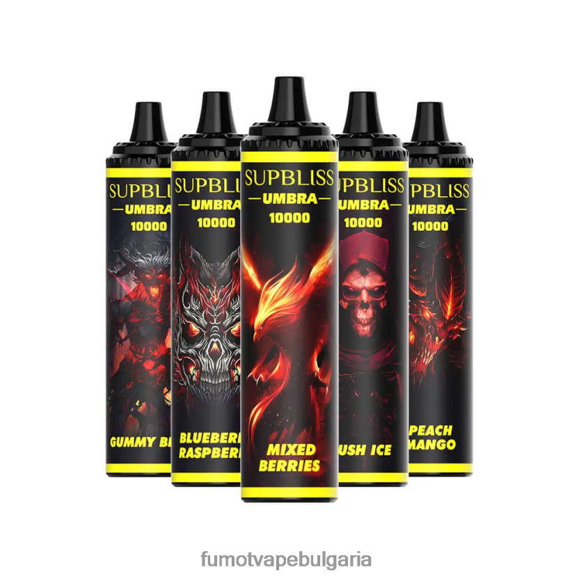 Fumot Vape Bulgaria - Fumot Supbliss Umbra 10000 (1 брой) еднократна писалка за вейп - 20 мл пина колада ром JXTHRV481